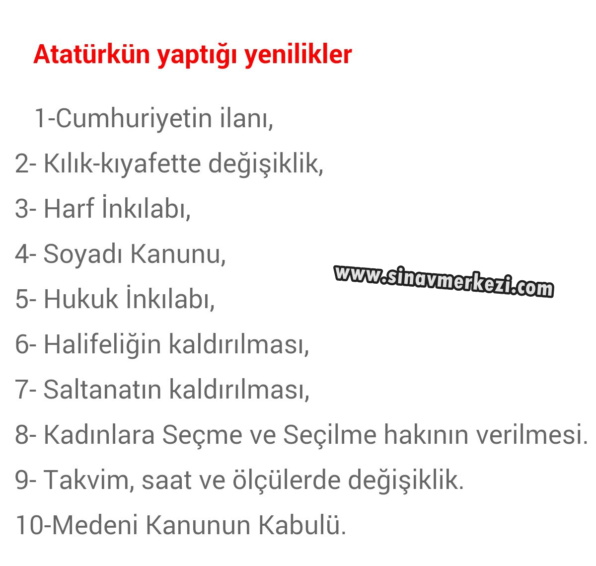 Hap Bilgi Görseli